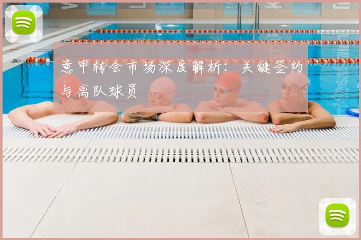 意甲转会市场深度解析:关键签约与离队球员